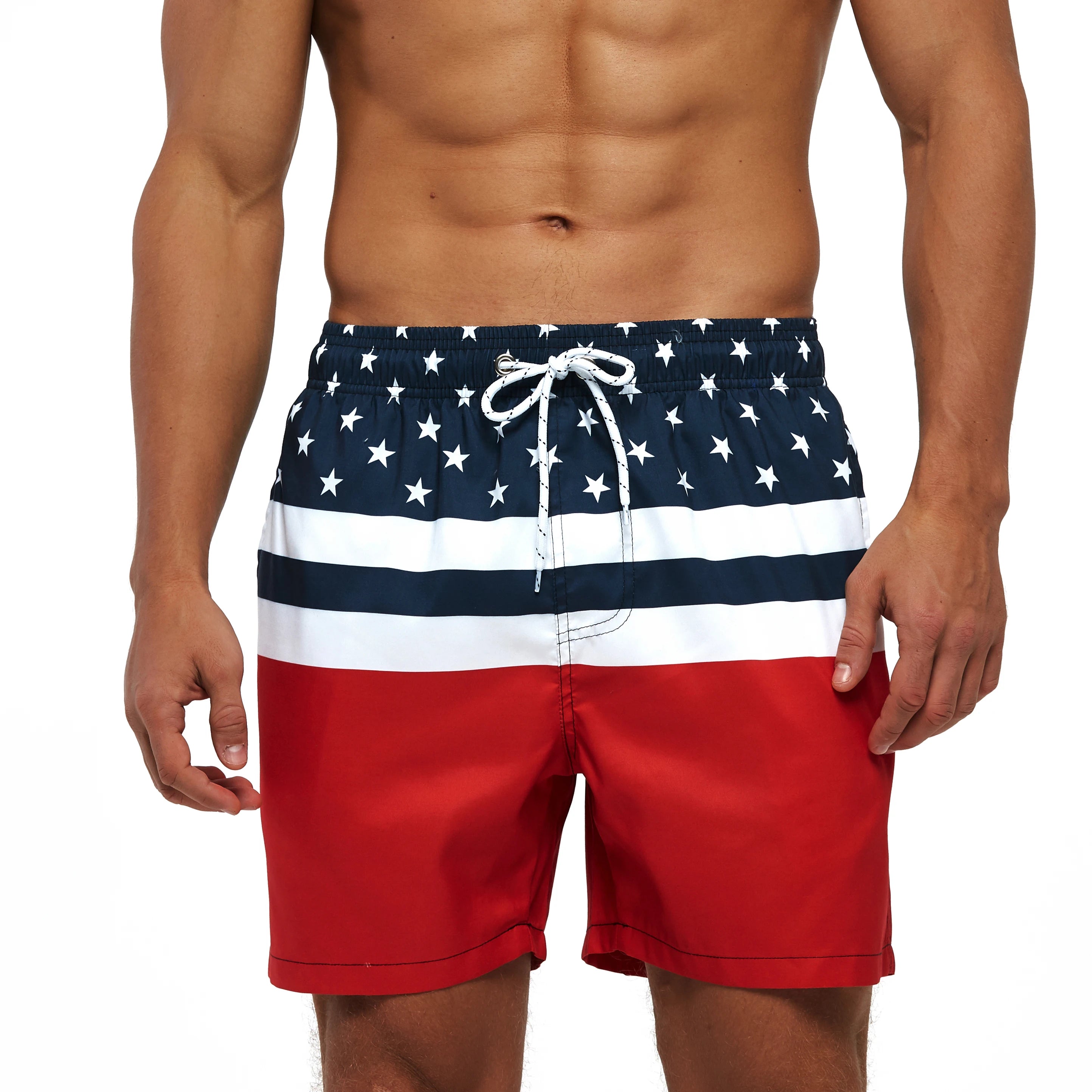 Quick Dry Summer Mens Siwmwear Beach Board Shorts Briefs for Man Swim Trunks Male Sportswear Beachwear Fitness plus Size